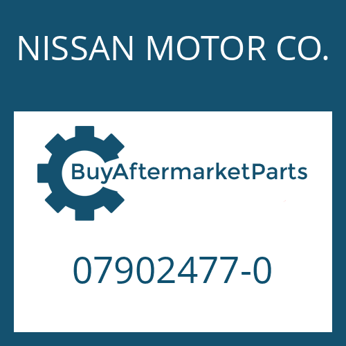 07902477-0 NISSAN MOTOR CO. NEEDLE CAGE