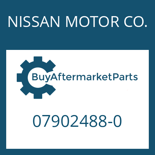 07902488-0 NISSAN MOTOR CO. GEAR SHIFT RAIL