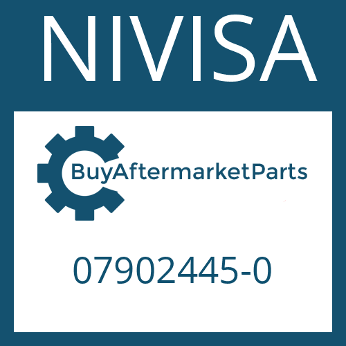 07902445-0 NIVISA TAPERED ROLLER BEARING