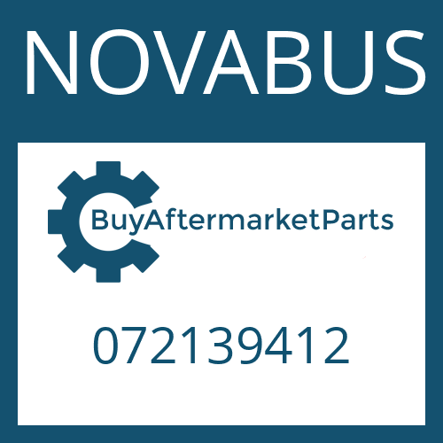 072139412 NOVABUS AXLE BEVEL GEAR