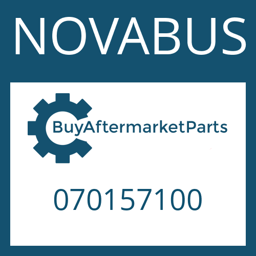 070157100 NOVABUS O-RING