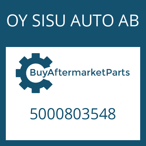 5000803548 OY SISU AUTO AB SHAFT SEAL