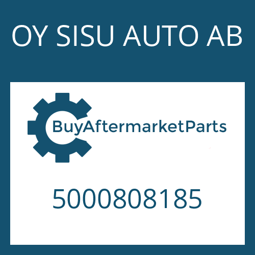 5000808185 OY SISU AUTO AB GEAR SHIFT HOUSING