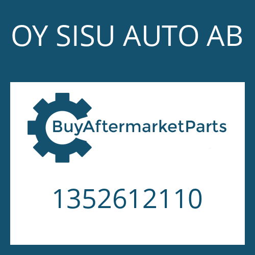 1352612110 OY SISU AUTO AB RING GEAR