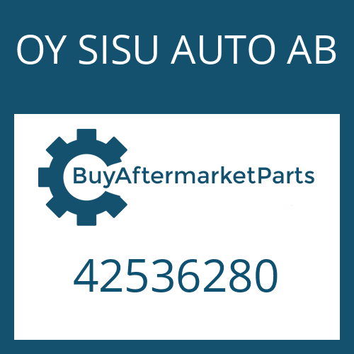 42536280 OY SISU AUTO AB OIL DAM