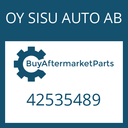 42535489 OY SISU AUTO AB SPEEDOMETER HOUSING