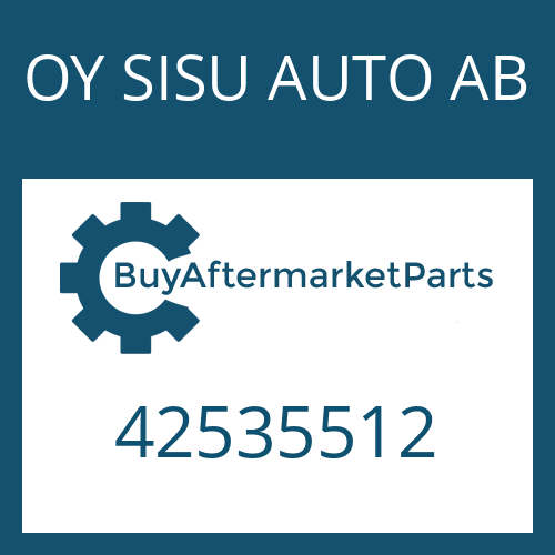 42535512 OY SISU AUTO AB SETTING SCREW