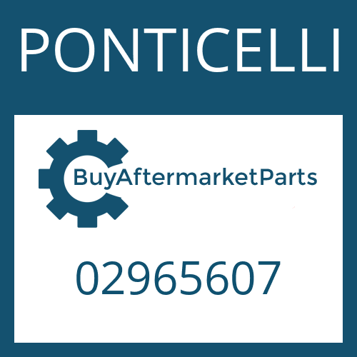 02965607 PONTICELLI BEARING BUSH