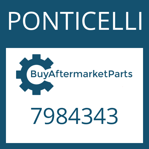 7984343 PONTICELLI OUTPUT FLANGE