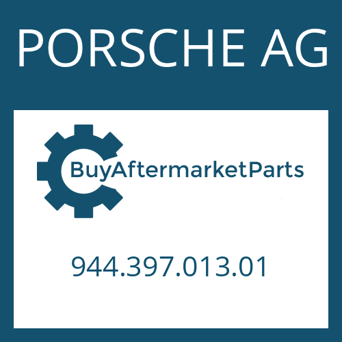 944.397.013.01 PORSCHE AG ROUND SEALING RING