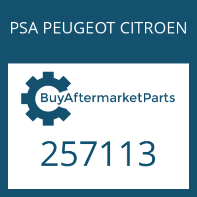 257113 PSA PEUGEOT CITROEN SELECTOR SHAFT