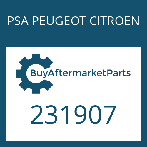 231907 PSA PEUGEOT CITROEN PISTON