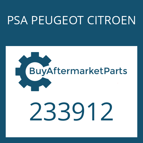 233912 PSA PEUGEOT CITROEN COMPRESSION SPRING