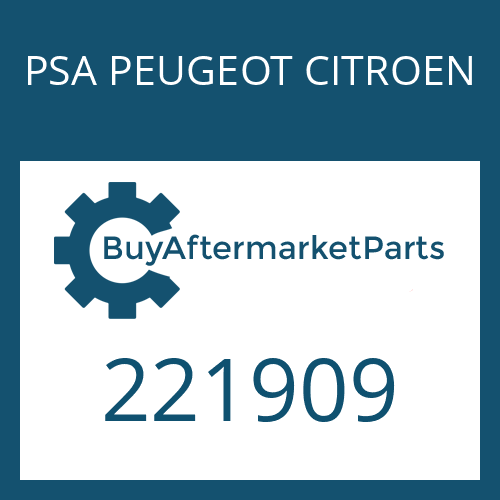 221909 PSA PEUGEOT CITROEN SEALING RING