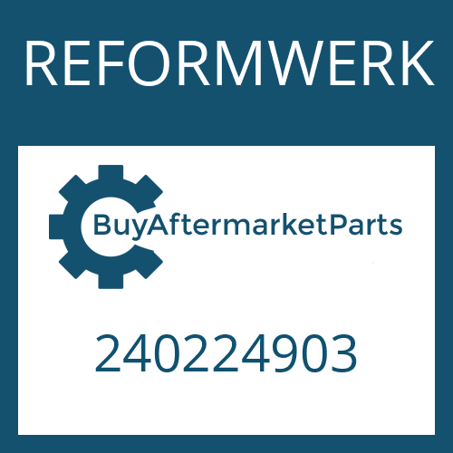 240224903 REFORMWERK PLUG