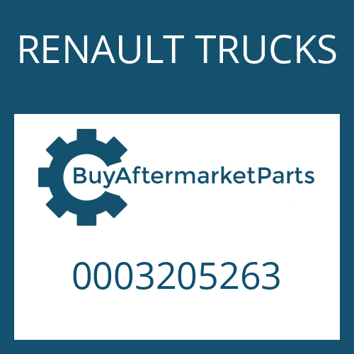 0003205263 RENAULT TRUCKS GUIDE PIN