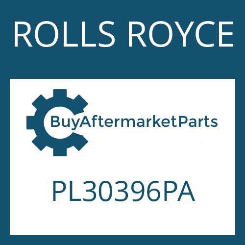 PL30396PA ROLLS ROYCE TUBE