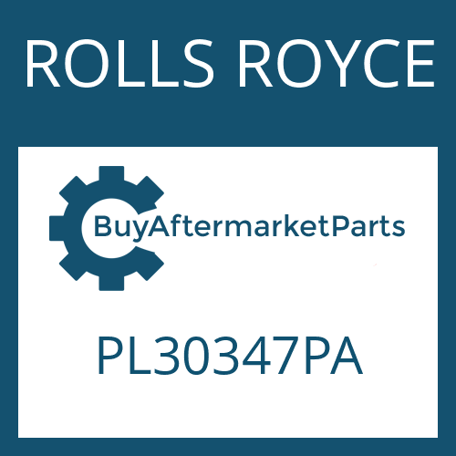 PL30347PA ROLLS ROYCE SLOTTED NUT