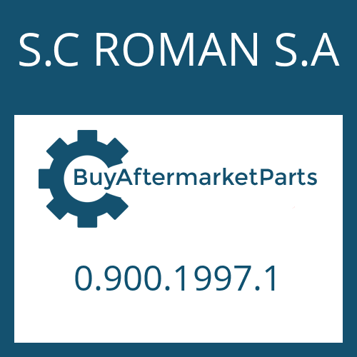 0.900.1997.1 S.C ROMAN S.A TAPER ROLLER BEARING