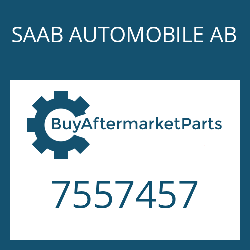 7557457 SAAB AUTOMOBILE AB PISTON RING