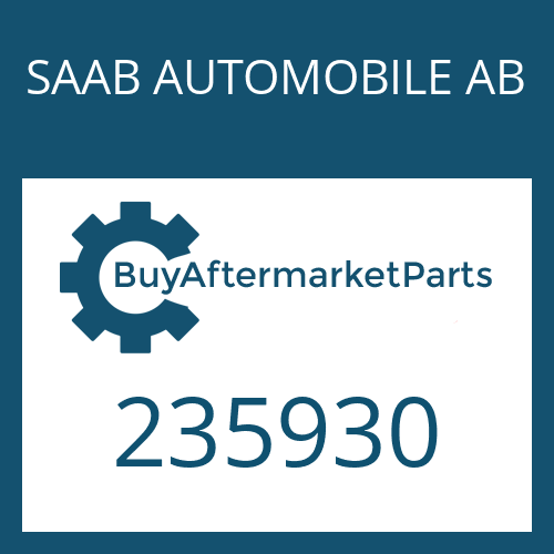 235930 SAAB AUTOMOBILE AB STUD