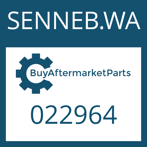 022964 SENNEB.WA GASKET