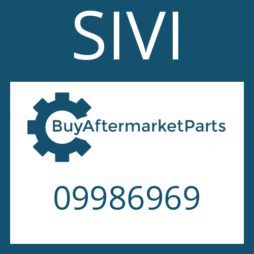 09986969 SIVI SHAFT SEAL