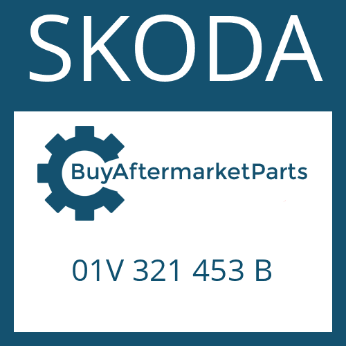 01V 321 453 B SKODA COUNTERSUNK SCREW