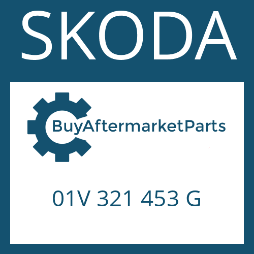 01V 321 453 G SKODA INTERMEDIATE PLATE