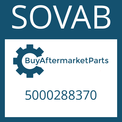 5000288370 SOVAB BALL BEARING