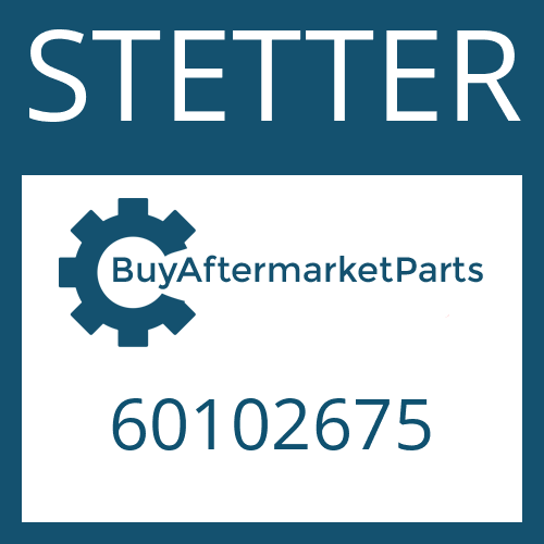 60102675 STETTER SLOTTED NUT