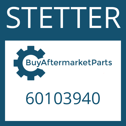 60103940 STETTER RETAINING RING