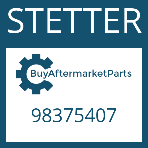 98375407 STETTER PLANETARY GEAR