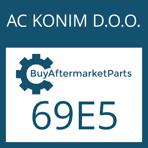 69E5 AC KONIM D.O.O. THRUST WASHER