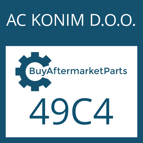 49C4 AC KONIM D.O.O. BALL BEARING