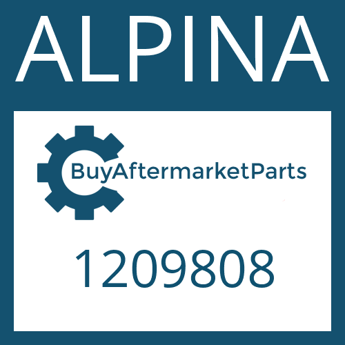 1209808 ALPINA BEARING SET