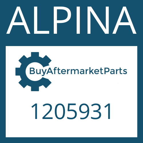 1205931 ALPINA LOCK WASHER