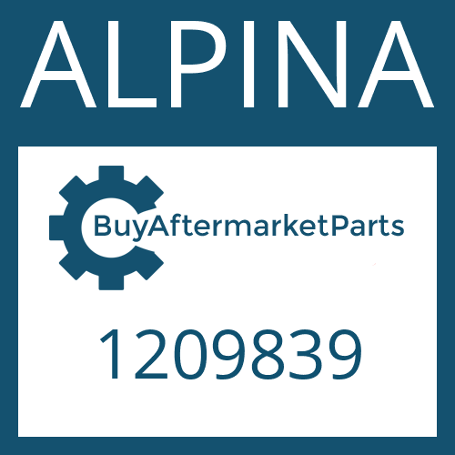 1209839 ALPINA SNAP RING