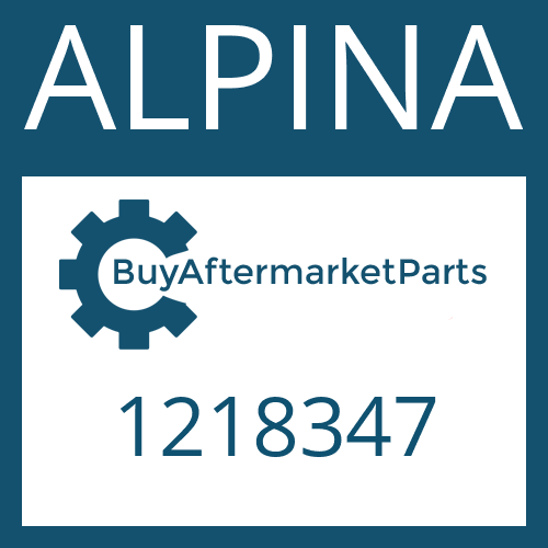 1218347 ALPINA CYLINDER