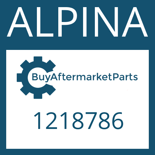 1218786 ALPINA SELECTOR SHAFT