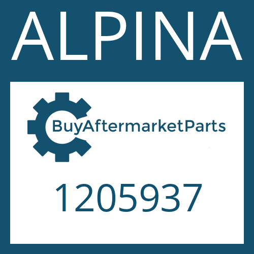 1205937 ALPINA END DISC