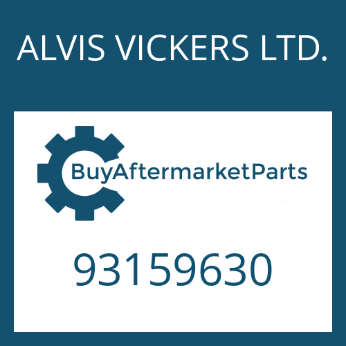 93159630 ALVIS VICKERS LTD. LOCKING PIN