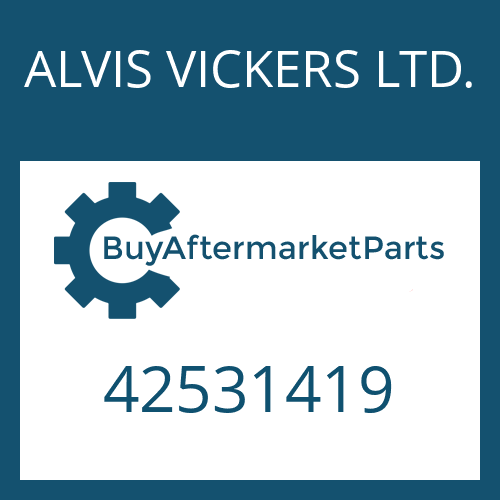 42531419 ALVIS VICKERS LTD. BOLT