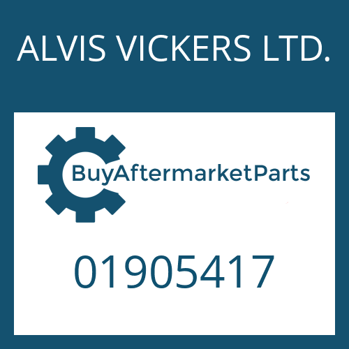 01905417 ALVIS VICKERS LTD. BALL BEARING