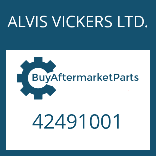 42491001 ALVIS VICKERS LTD. SHIM PLATE