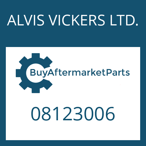 08123006 ALVIS VICKERS LTD. PIN