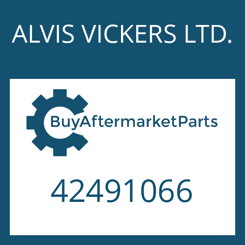 42491066 ALVIS VICKERS LTD. WASHER