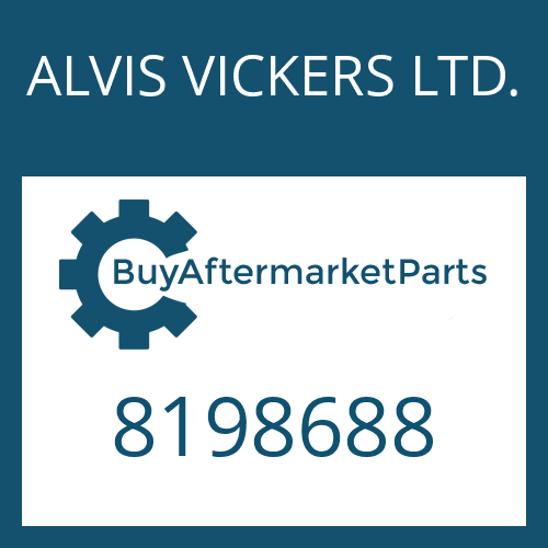 8198688 ALVIS VICKERS LTD. WASHER