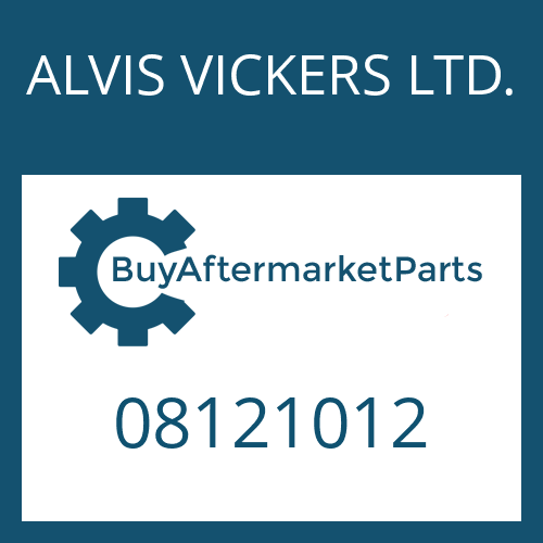 08121012 ALVIS VICKERS LTD. ROLLER