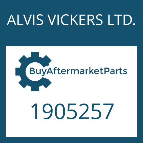 1905257 ALVIS VICKERS LTD. ROLLER CAGE